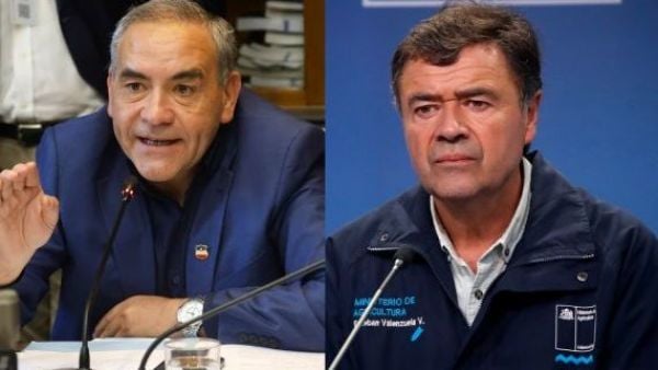 Fidel Espinoza y Esteban Valenzuela