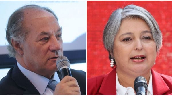 Jeannette Jara y Juan Sutil