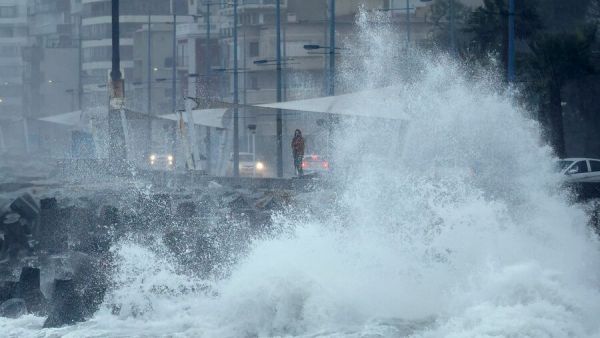 Marejadas en el borde costero