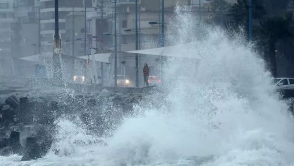 Marejadas en el borde costero