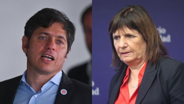 Axel Kicillof y Patricia Bullrich