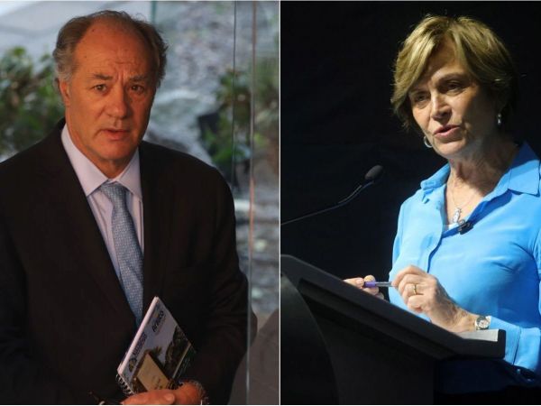 Evelyn Matthei y Juan Sutil