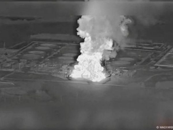 Planta Nuclear incendiandose