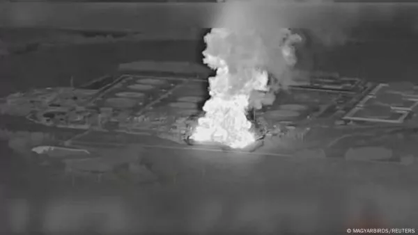 Planta Nuclear incendiandose