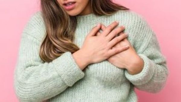 Persona con un problema cardíaco