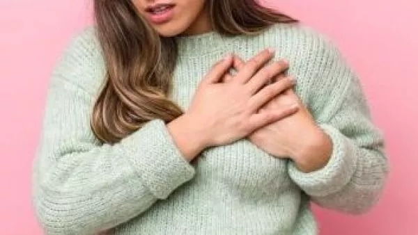 Persona con un problema cardíaco