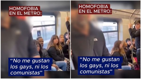 Denuncia de discriminación en Metro