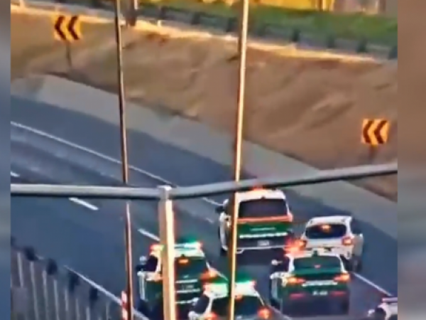 Persecución policial en Mostazal termina con dos detenidos
