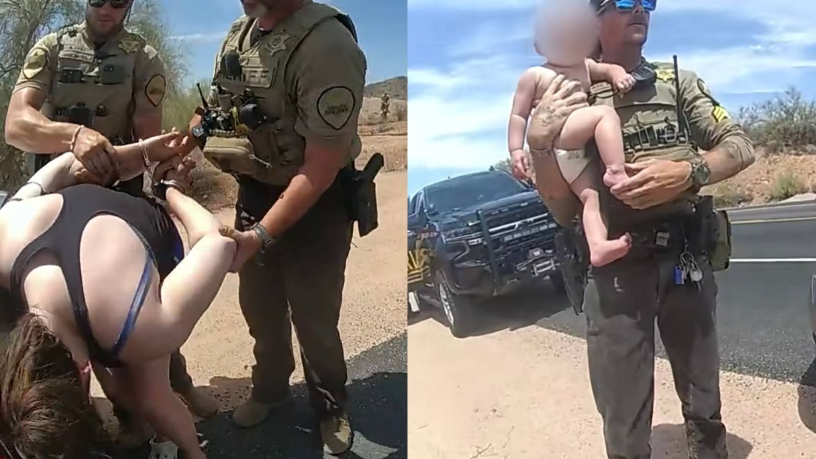Mujer ebria detenida EEUU