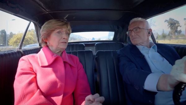 Evelyn Matthei y Pedro Carcuro