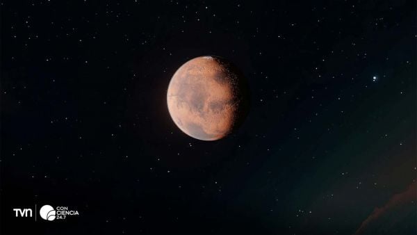 Fotografía de Marte.