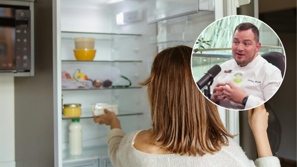 ¿Refrigerar comida caliente?