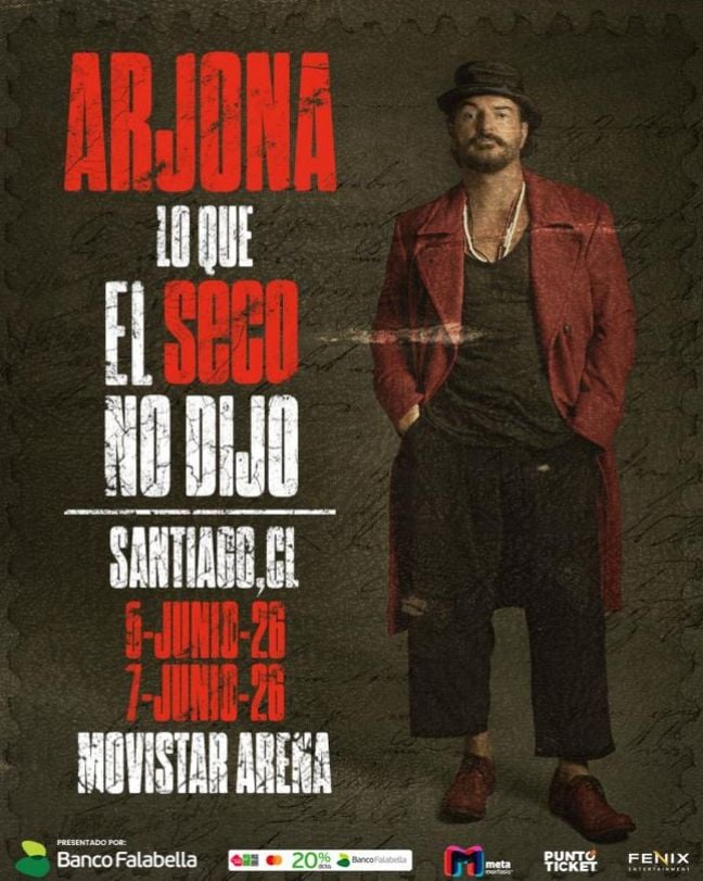 Ricardo Arjona en Chile