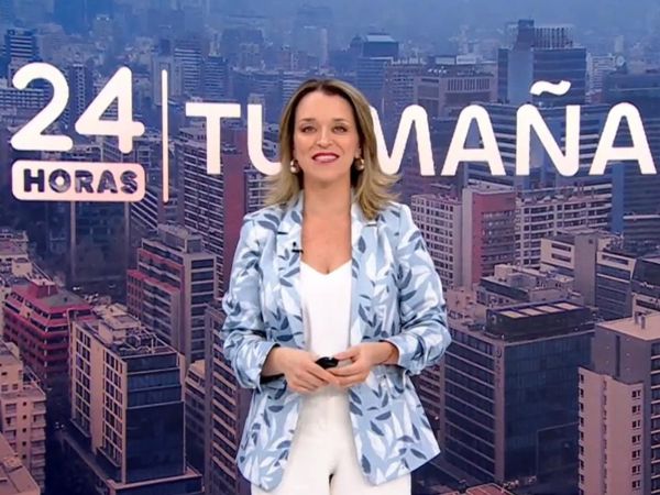 Carla Zunino en 24 Horas Tu Mañana.