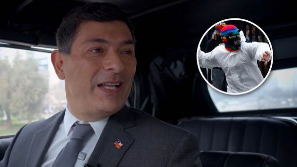 Franco Parisi en Car-curo a La Moneda