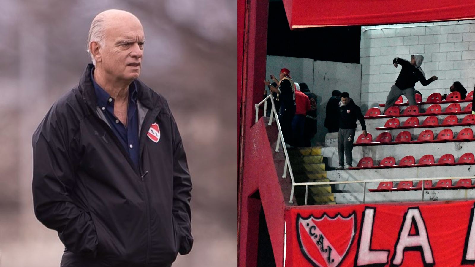 Néstor Grindetti e incidentes en Avellaneda