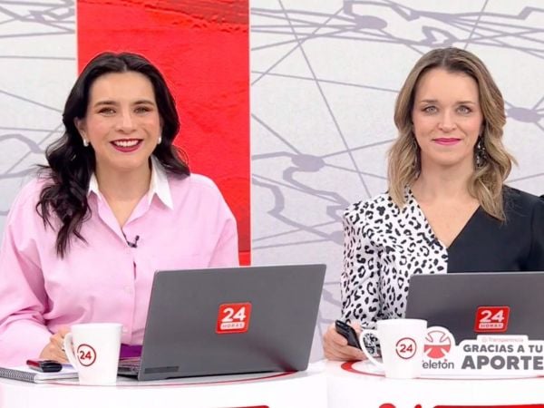Valentina Reyes y Carla Zunino en 24 Horas Tu Mañana.