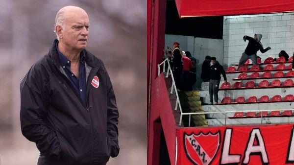 Néstor Grindetti e incidentes en Avellaneda