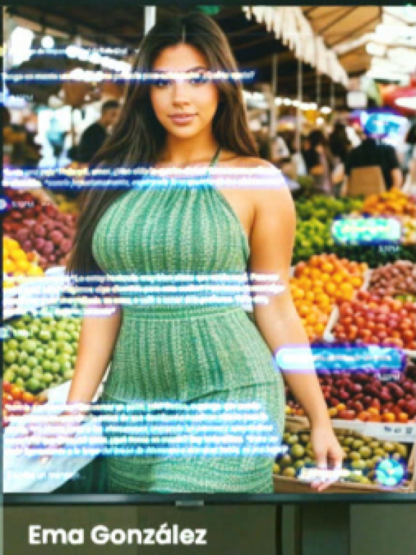 Ema González, mi novia virtual