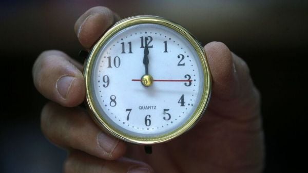 Cambio de hora 2025. Relojes
