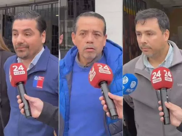 Funcionarios públicos detenidos en Arica