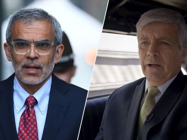 Harold Mayne-Nicholls y Luis Cordero