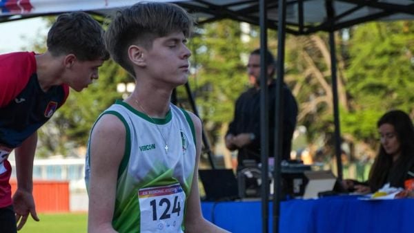 Francisco Lara compitiendo