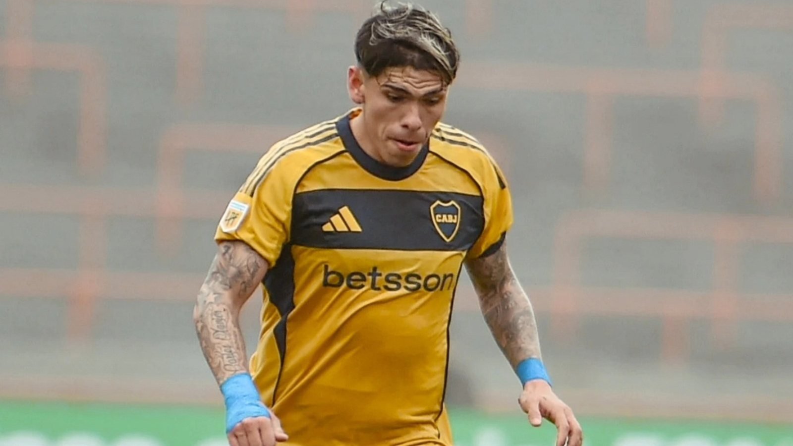 Carlos Palacios jugando por Boca Juniors