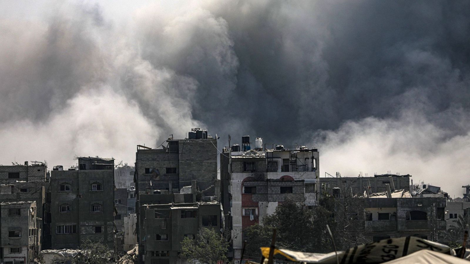 Barrio de Sheikh Redwan de la ciudad de Gaza.