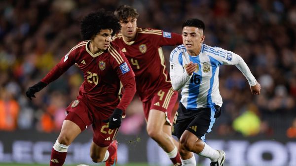 Argentina y Venezuela por Eliminatorias