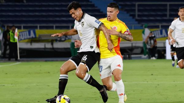 Colombia vs Bolivia por Eliminatorias