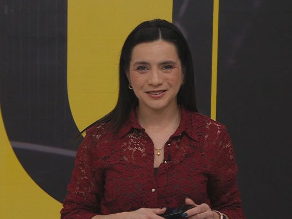 Periodista Valentina Reyes.