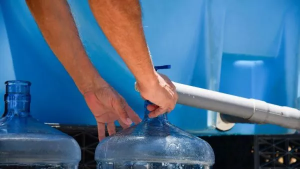 Corte de agua en Santiago