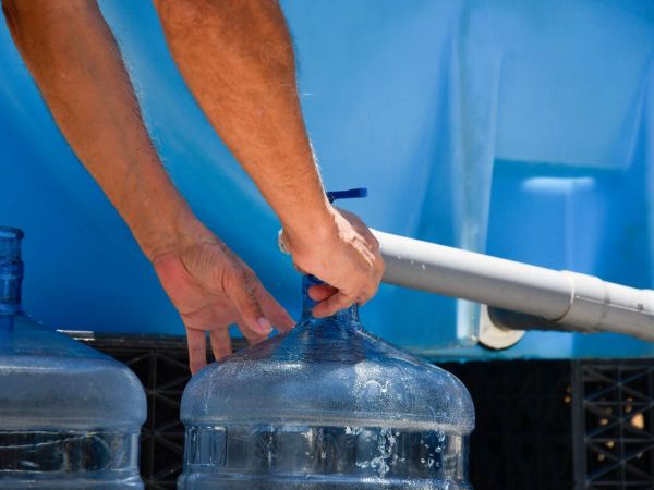 Corte de agua en Santiago