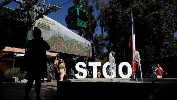 Altas temperaturas en Santiago