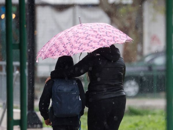 Lluvias y tormentas eléctricas en zonas de Chile