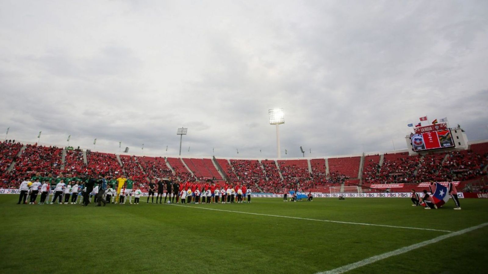 Estadio Nacional, partido de la Selección Chilena en Eliminatorias Sudamericanas
