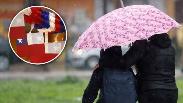 Lluvia y fiestas patrias