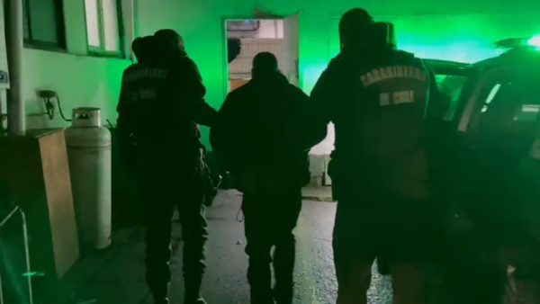 CARABINEROS SIP VALDIVIA DETUVO A HOMBRE POR HOMICIDIO