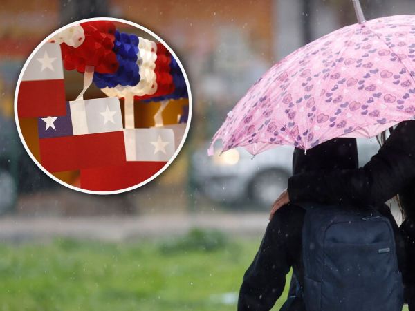 Lluvia y fiestas patrias