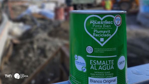 Pintura de Poliestirec, startup chilena.