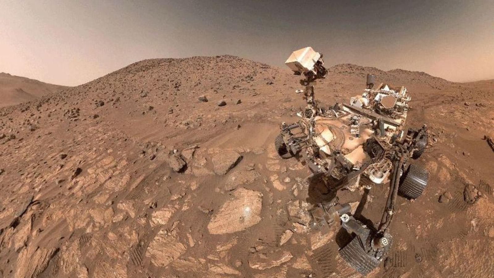 NASA halla rocas con posible vida en Marte
