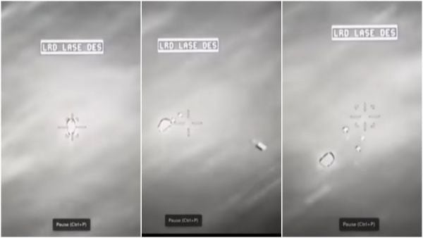 Video de ovni presentado en el Congreso de Estados Unidos