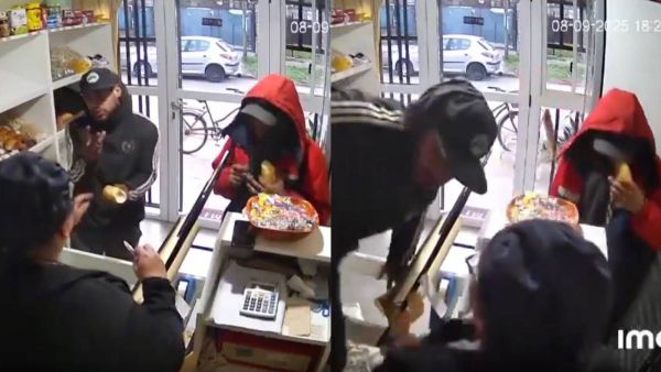 Robo en panadería de Argentina