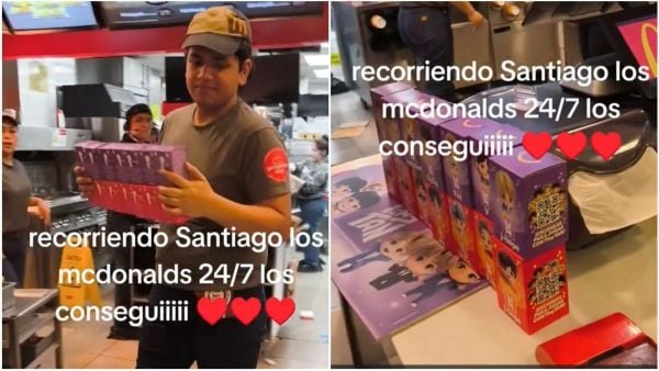 Madre compra toda la colección de muñecos de BTS en McDonald´s