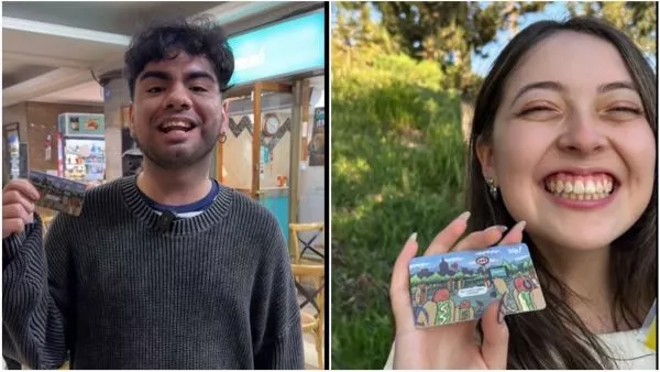 Joven pide pololeo con tarjeta Bip!