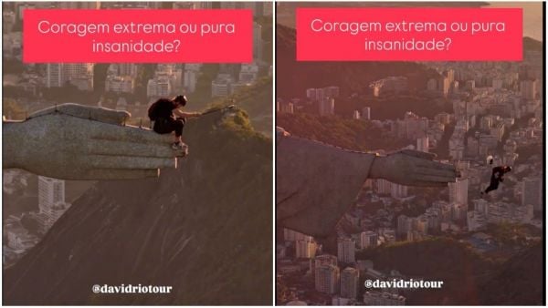 Parapente en Cristo Redentor