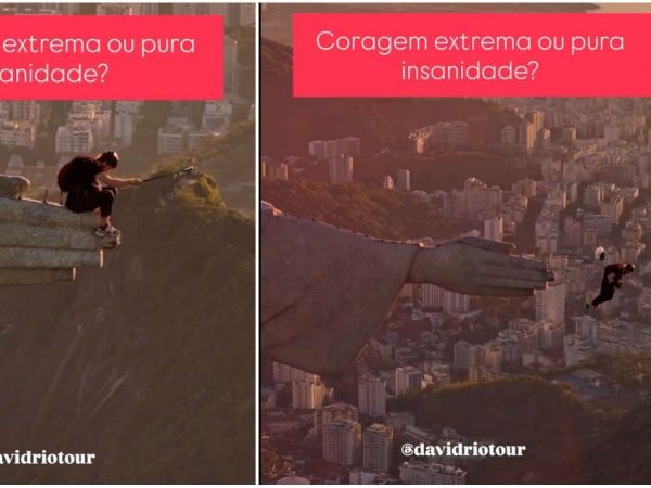 Parapente en Cristo Redentor