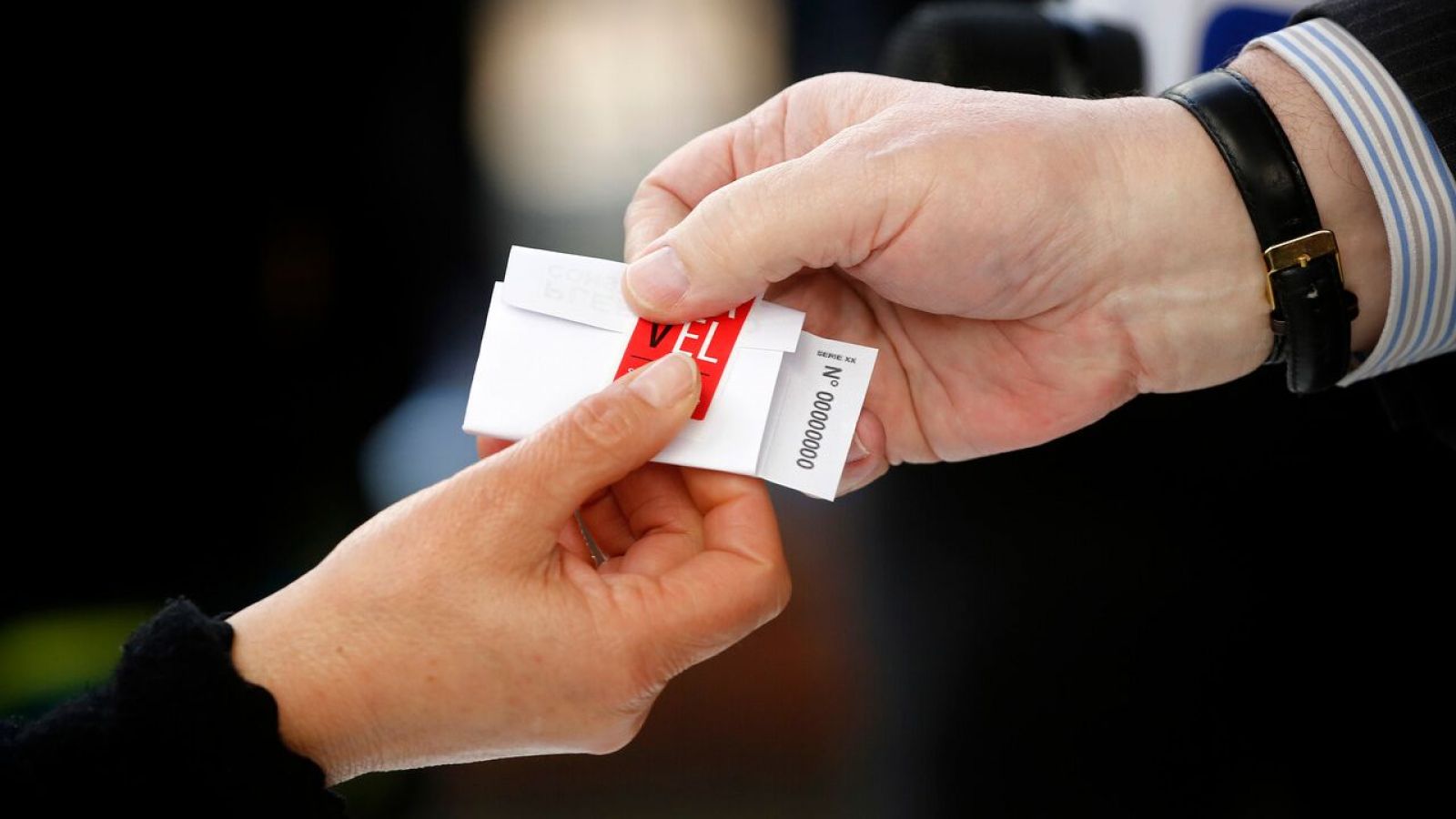 Voto electoral. Servel