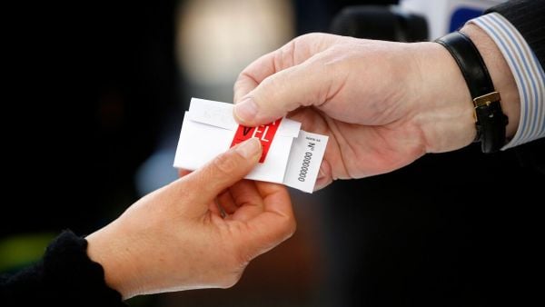Voto electoral. Servel